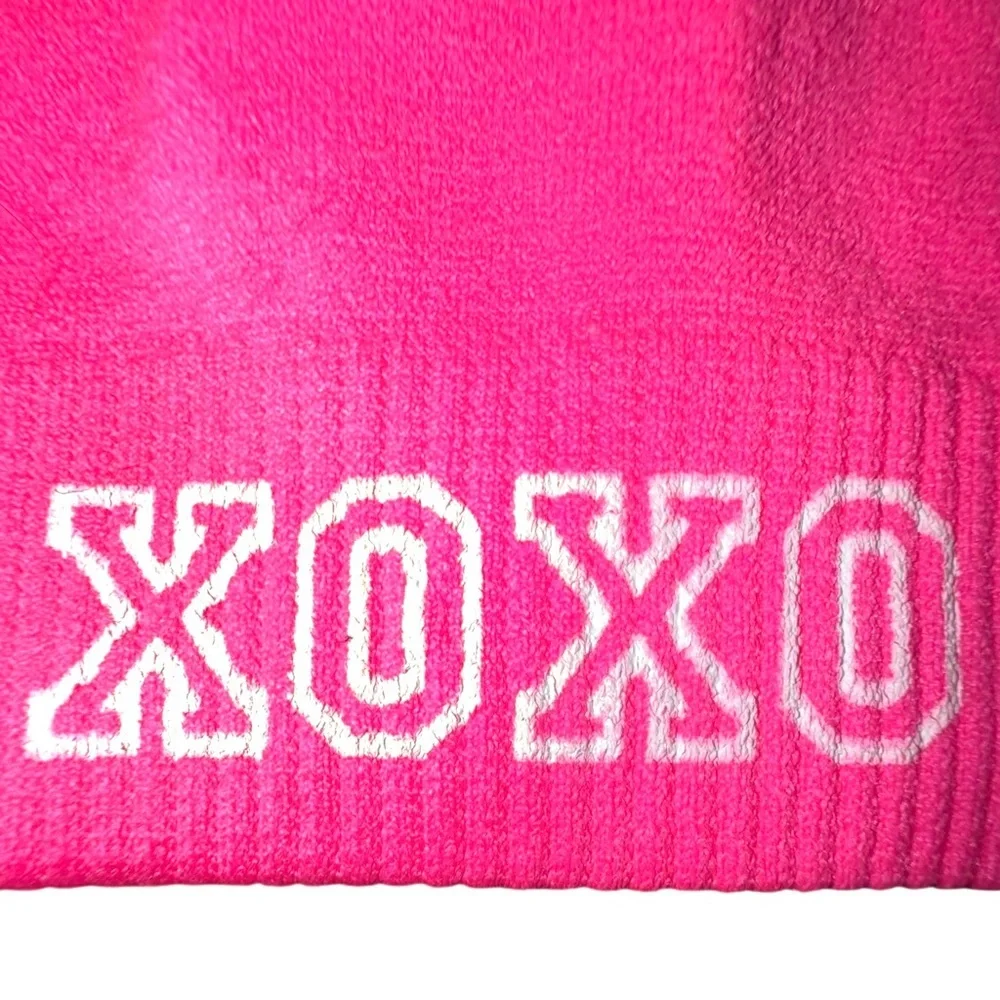 XOXO Girl size M 8/10 bright Pink unlined unpadded athletic racerback Sports Bra